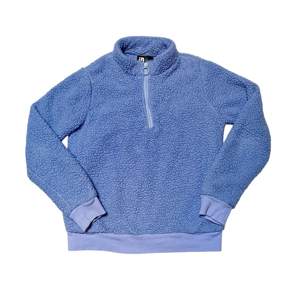 Ideology 1/4 Zip Fleece Pullover Sweatshirt Size M